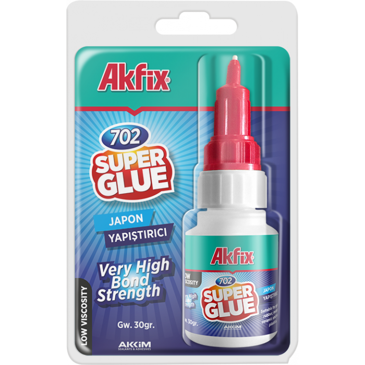 Akfix 702 LV kiirliim 30 gr