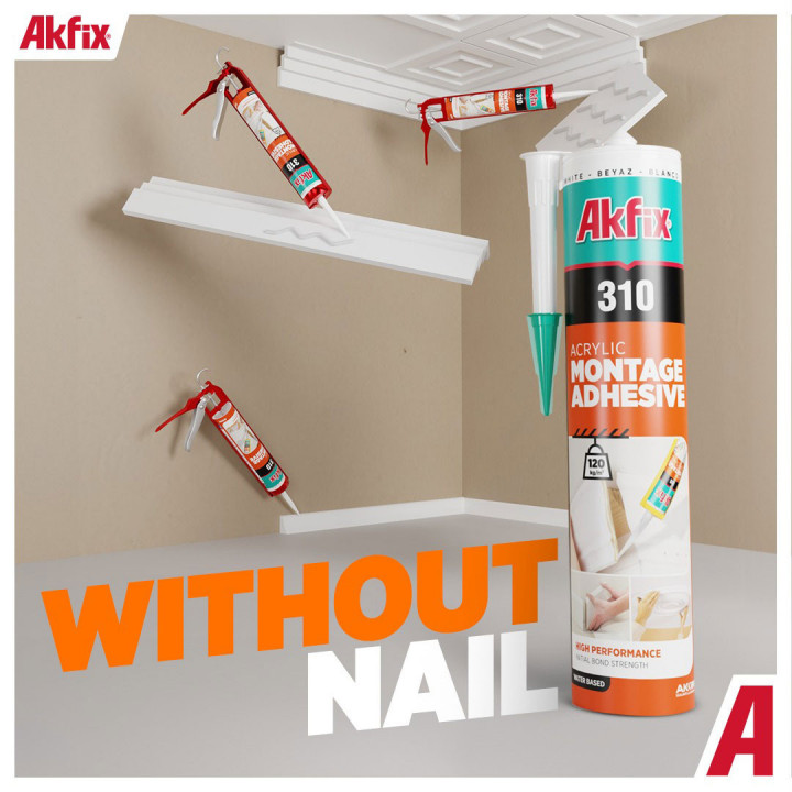 310 Montage Adhesive Water Based Paintable