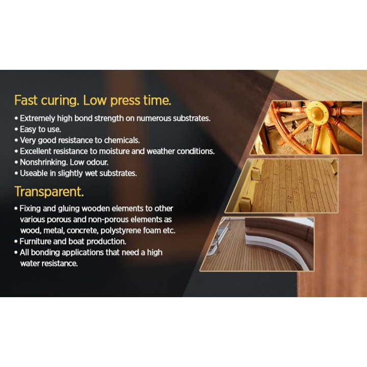 PA370 Express PU Wood Glue (Marine Adhesive)
