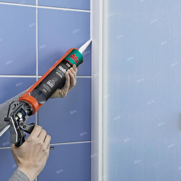 918N Neutral Sanitary Silicone GREY