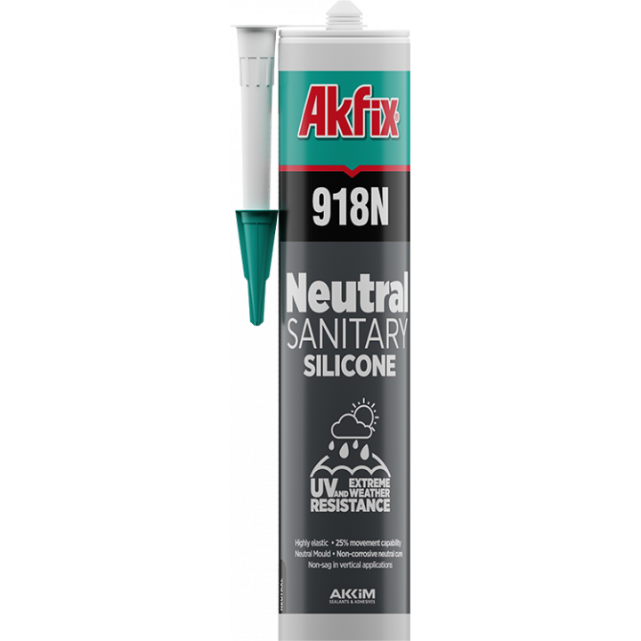 918N Neutral Sanitary Silicone GREY