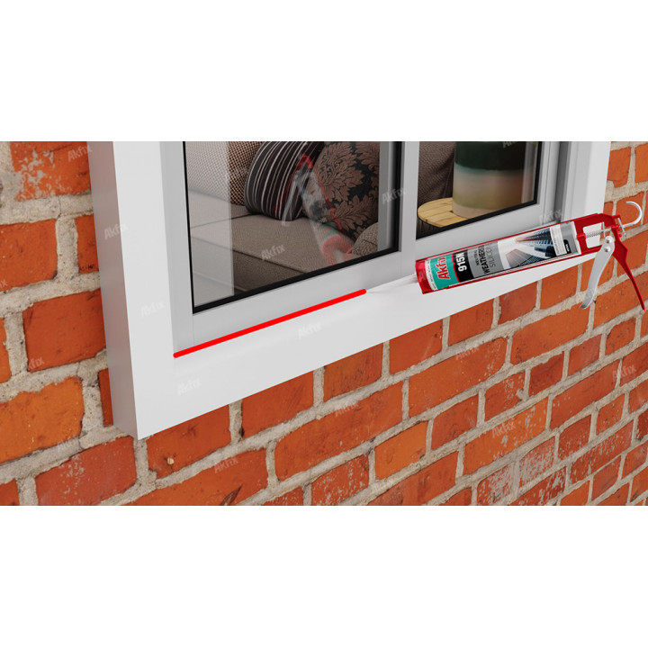 915N Weatherseal Neutral Silicone WHITE