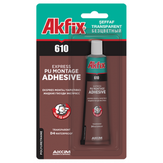 610 PU Express Montage Adhesive (Transparent) TUBE